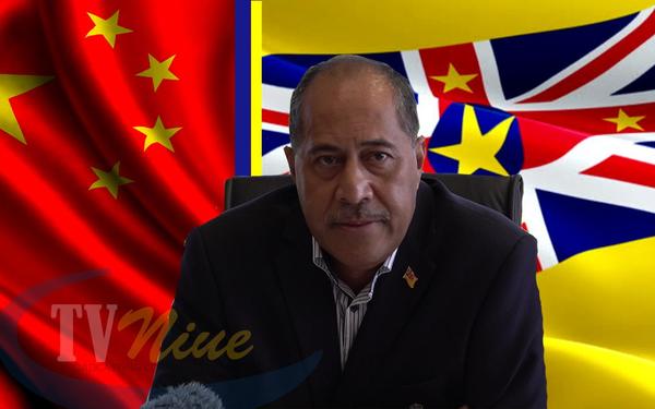 Premier Tagelagi confirms no new agreement with China, but Niue is grateful for their continuous support since 2007
