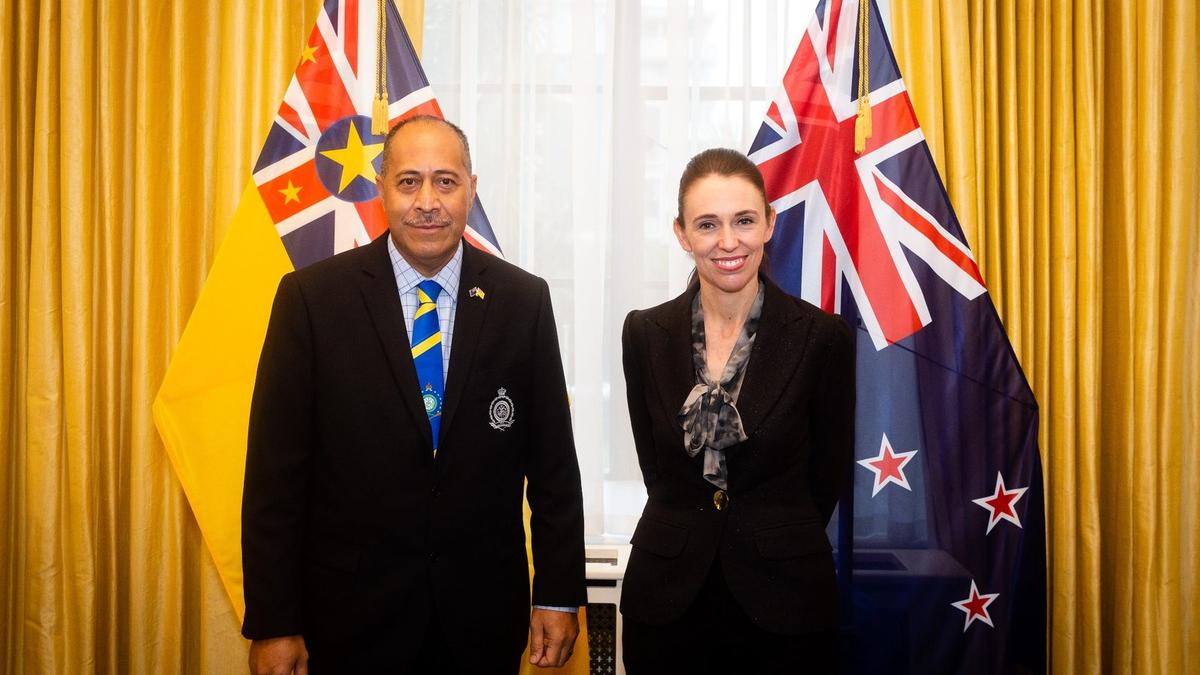 Premier Tagelagi meets with PM Jacinda Ardern and signs renewed partnership between Niue and New Zealand