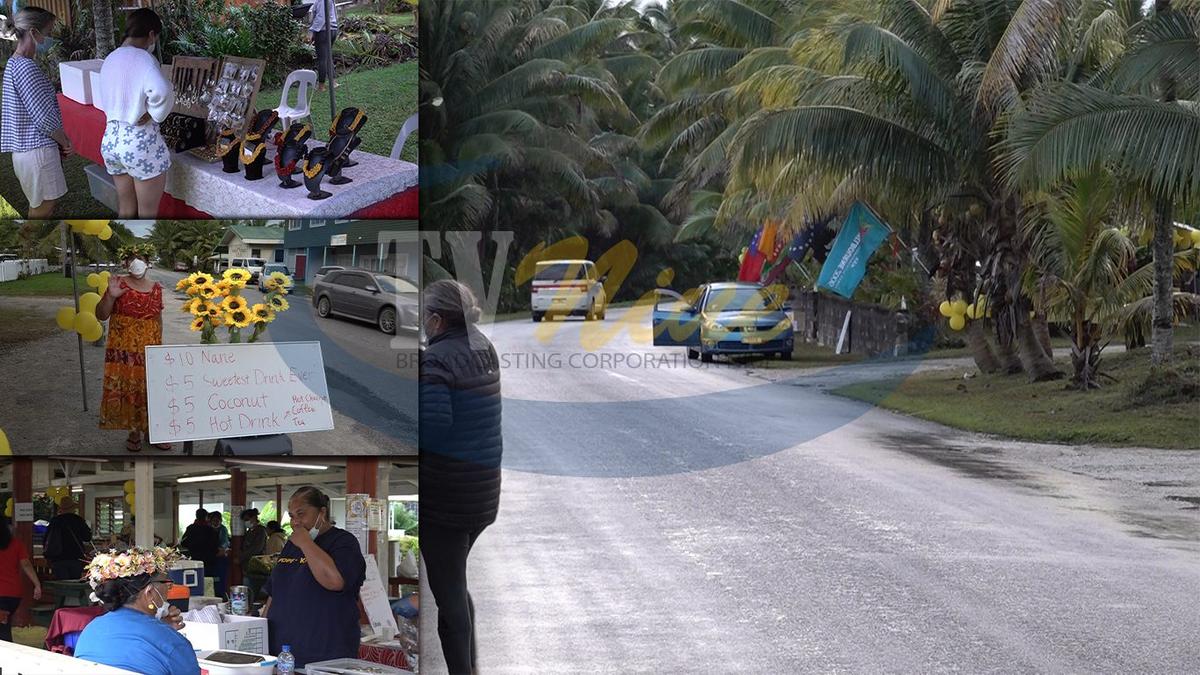 Alofi South’s first street market ‘very successful’ says Robin Hekau
