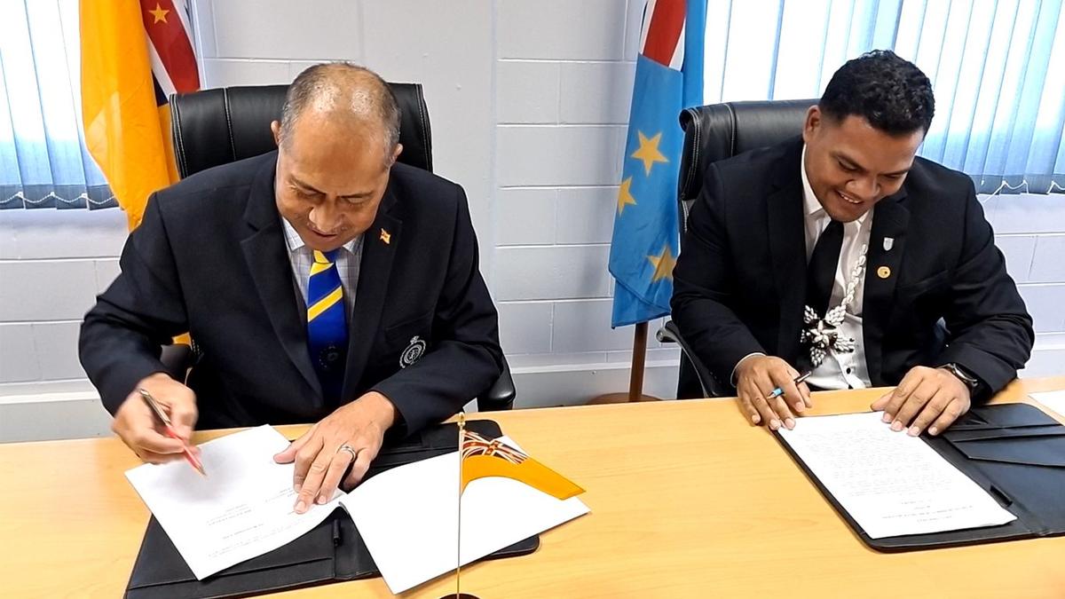 Niue and Tuvalu officially establish diplomatic relations