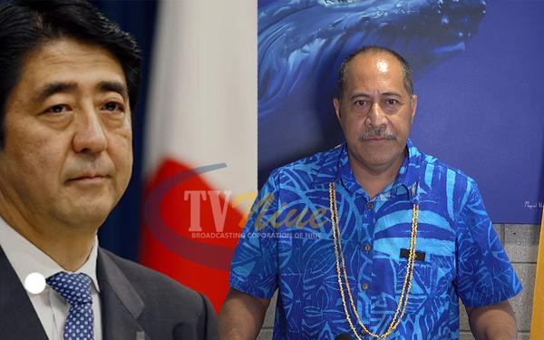 Premier Tagelagi extends condolences on the death of Japan’s former PM Shinzo Abe