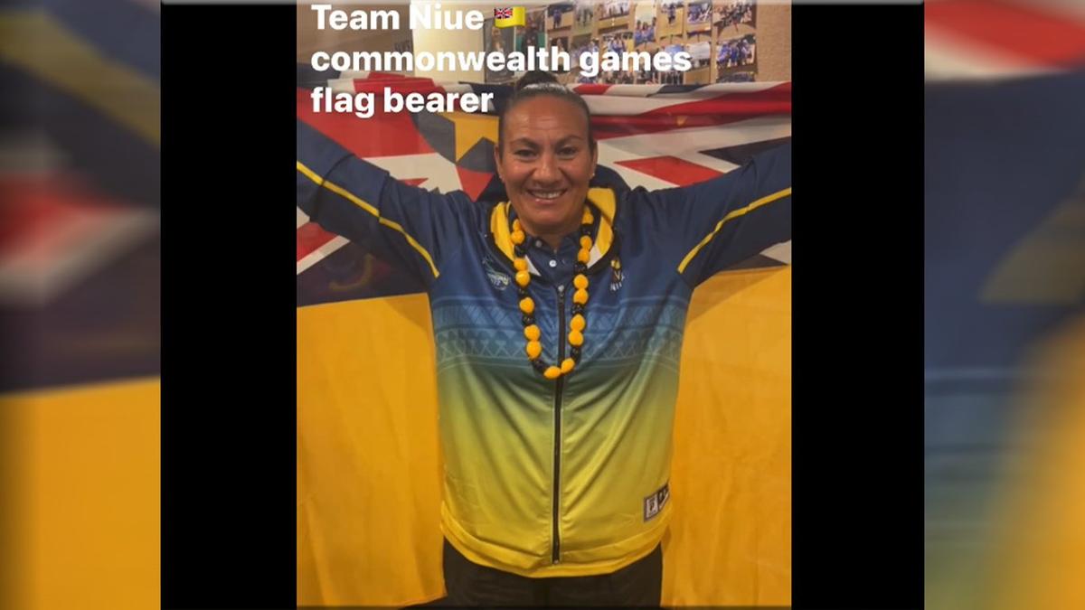 Lawn bowler Olivia Buckingham and Boxer Travis Tapatuetoa named as Niue Flag bearers