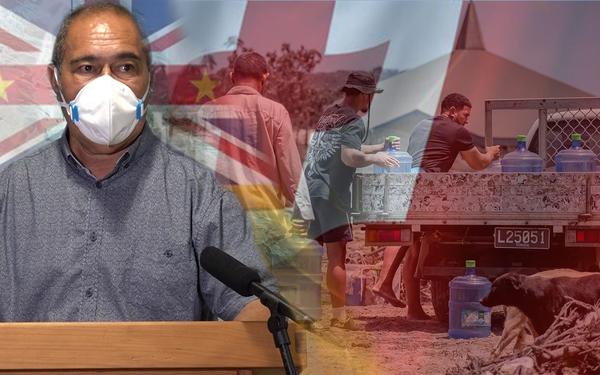 Acting Premier Tongatule acknowledges fundraising efforts and support for Tonga Relief Fund