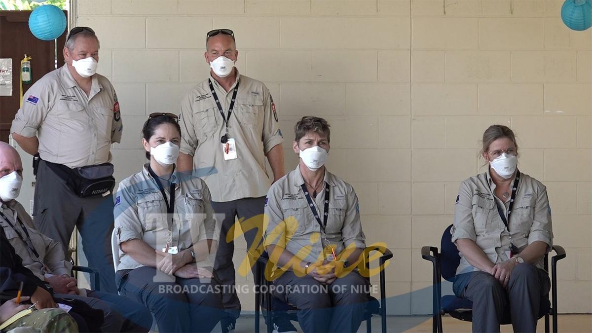 NZMAT medical team assist Niue health response to Covid-19
