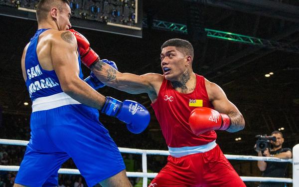 Boxer makes history as Niue’s first-ever Commonwealth Games bronze medalist