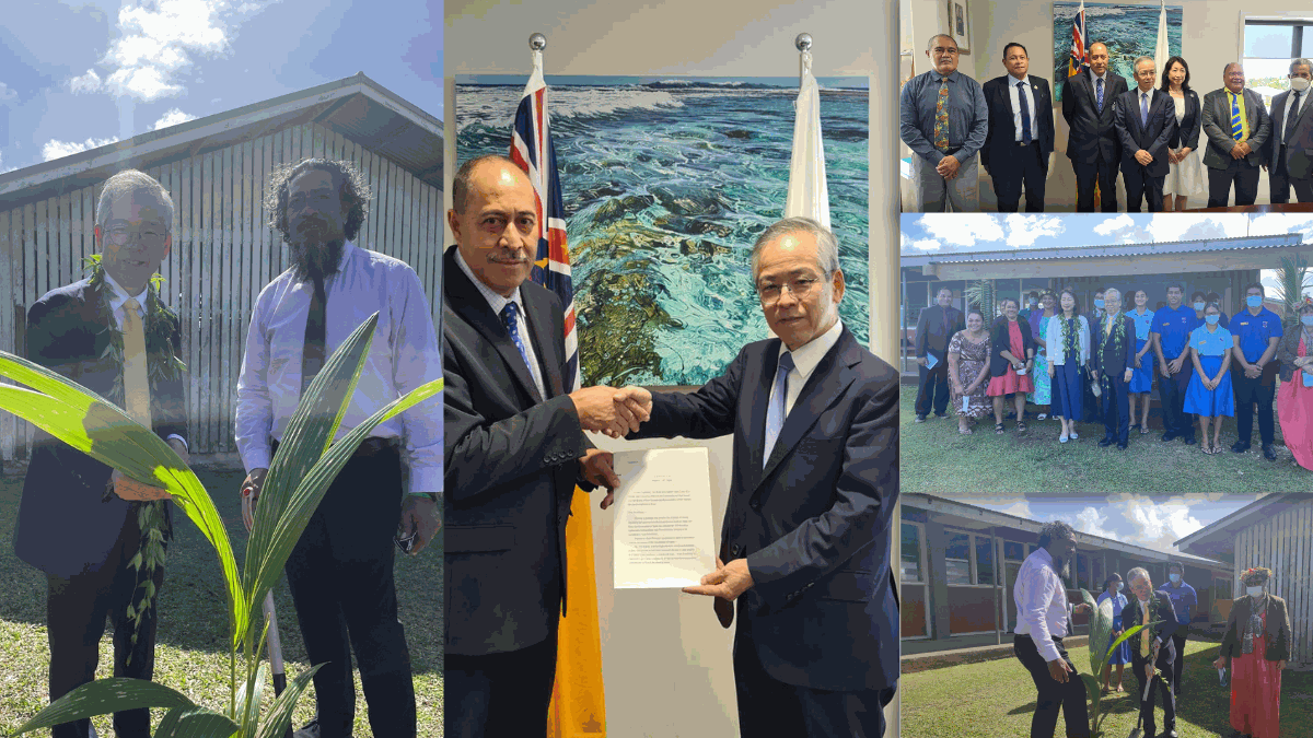 Japan Ambassador H.E. Ito Koichi first official visit to Niue