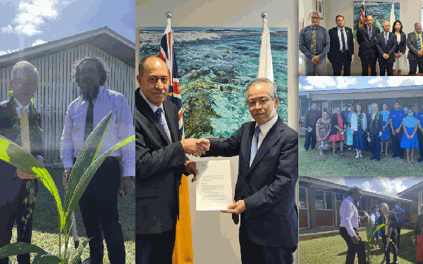 Japan Ambassador H.E. Ito Koichi first official visit to Niue