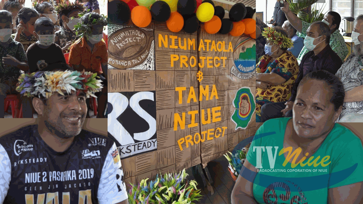 NPS, ECE together with RockSteady launch Niumataola and Tama Niue Projects last Friday