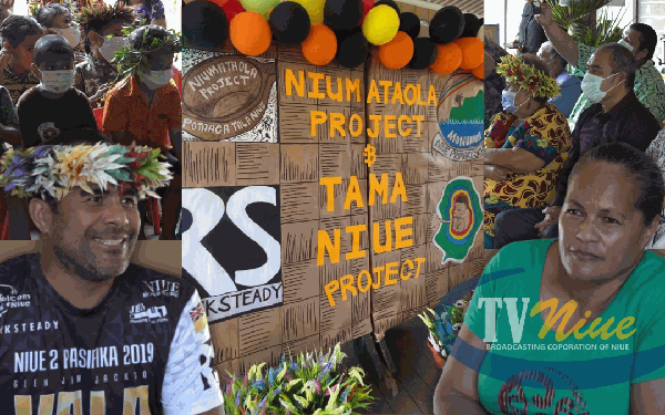 NPS, ECE together with RockSteady launch Niumataola and Tama Niue Projects last Friday