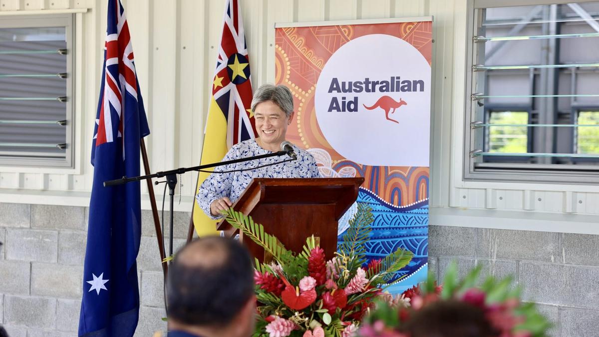 Senator Penny Wong short visit to the island announces $AUD2.4 million support for Niue’s Water and Sanitation Project