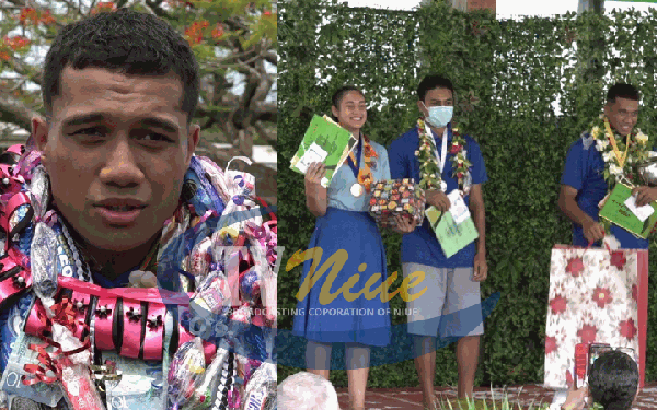 Tongakilo-Rhys Toeono Tohovaka is Niue High School Dux 2022