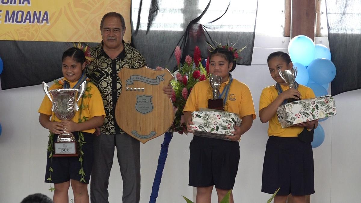 Tiah’Ola Jackson wins Niue Primary School Dux Award 2022