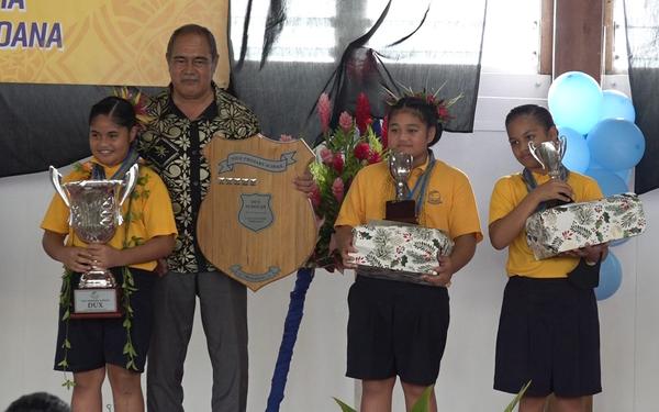 Tiah’Ola Jackson wins Niue Primary School Dux Award 2022