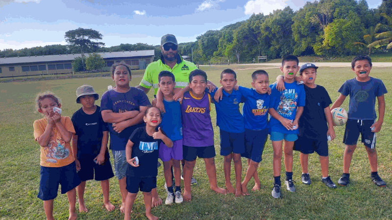<strong>Niue Rugby League develops young talent with after school training</strong>