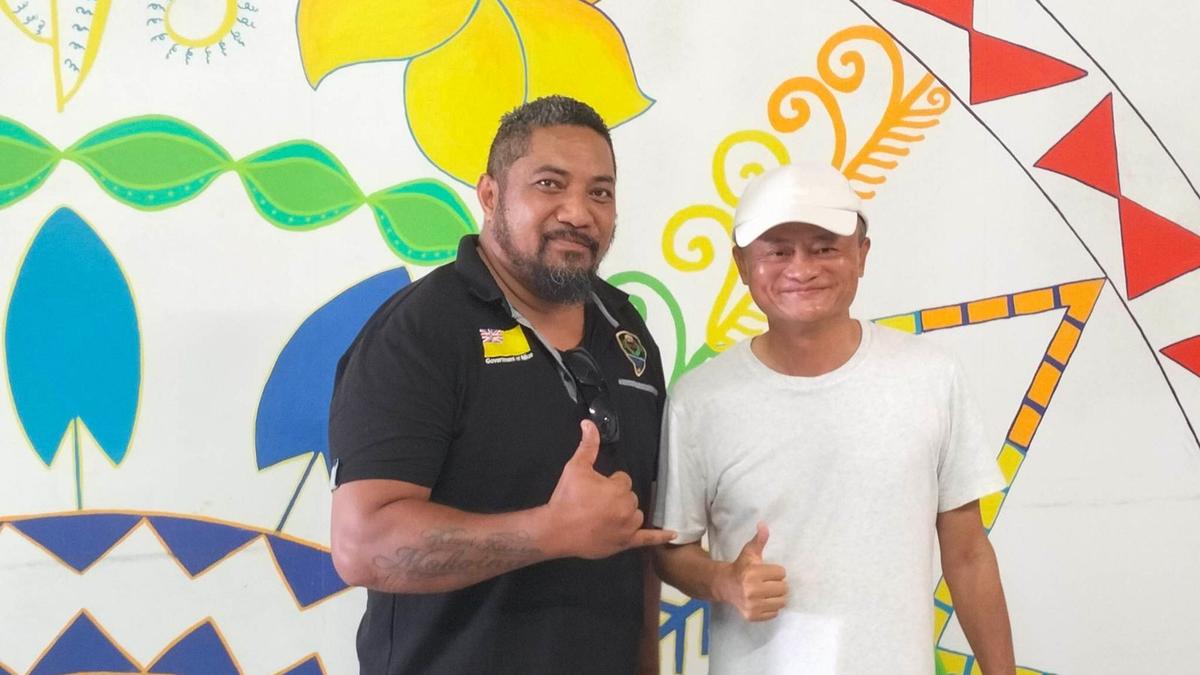 Chinese billionaire Jack Ma’s day trip to the island