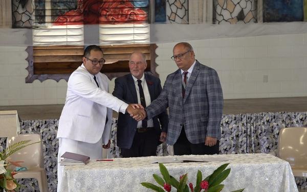 MOU signed between the Ekalesia Niue, the Congregational Church of NZ and Presbyterian Church of Aotearoa NZ