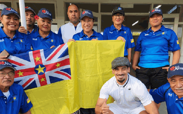 “Nail-biting” tournament for Niue lawn bowls at the Digicel Oceania Challenge