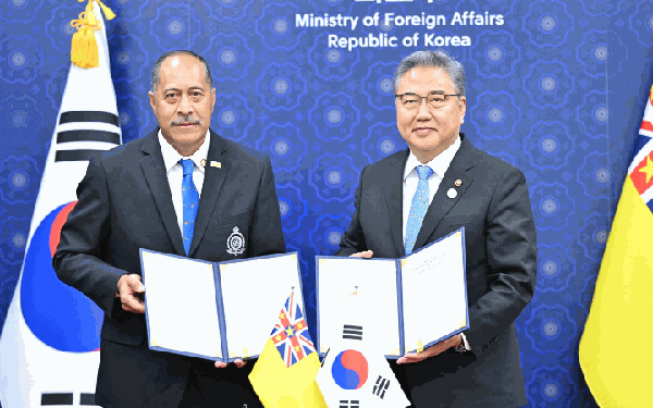 Niue and the Republic of Korea formalise diplomatic ties