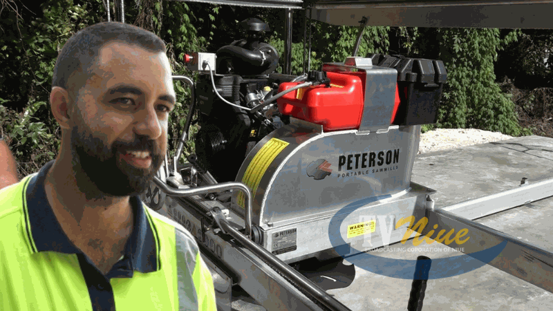 First sawmill to Niue in years