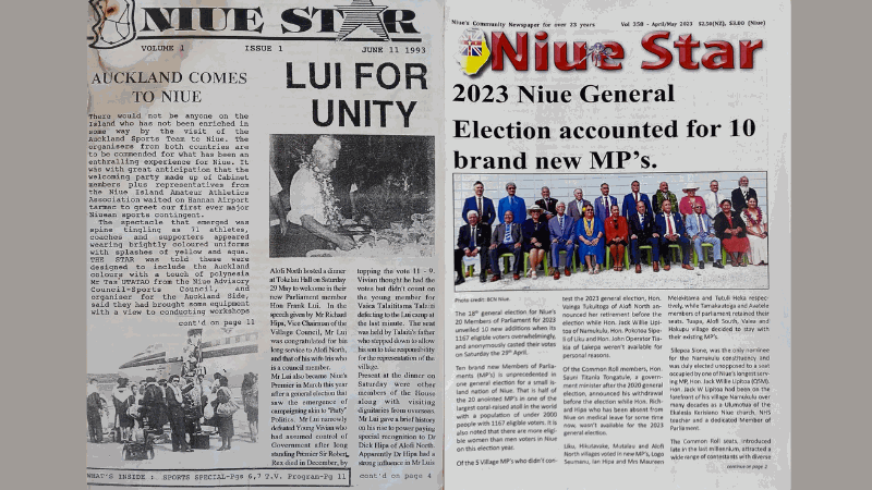 The country’s only newspaper, Niue Star turns 30 this month