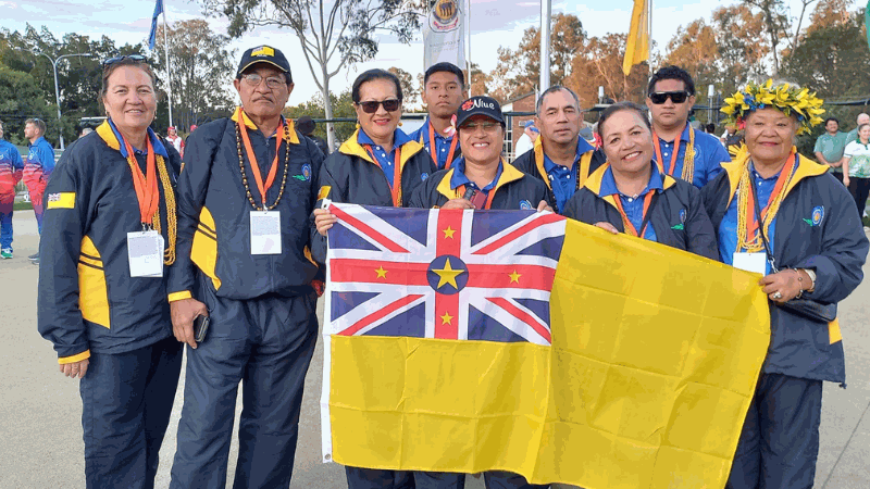 First week of games done and dusted for Team Niue at World Bowls Championships 2023