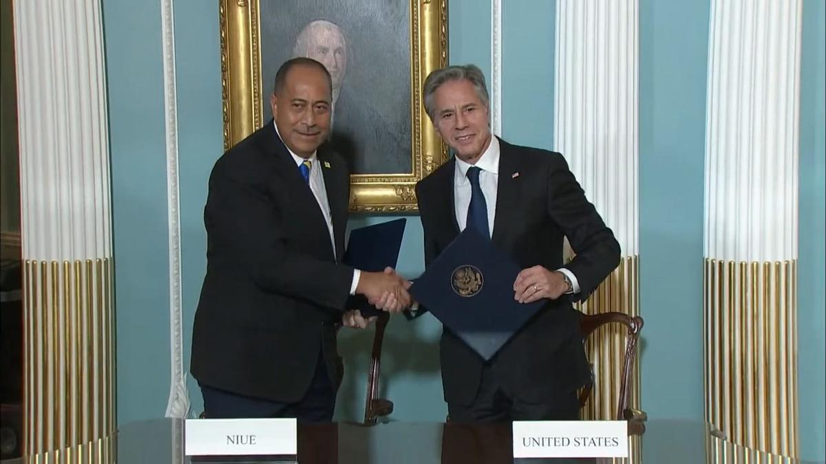 President Biden recognises Niue’s sovereignty and independence as the two nations formalise diplomatic relations