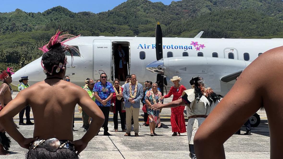 Premier Tagelagi’s delegation of 15 to the 52nd Pacific Islands Forum Leaders meeting in the Cook Islands