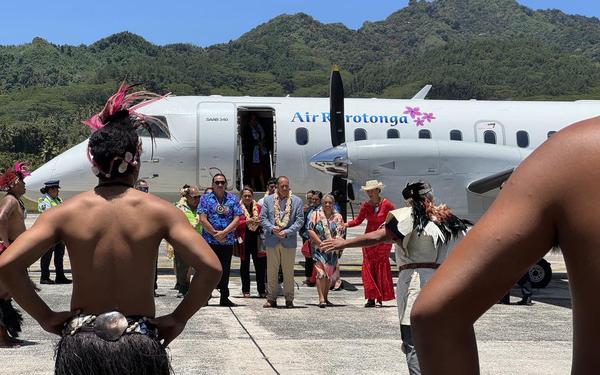 $95K -cost of sending Niue’s delegation to the Pacific Leaders meeting in the Cook Islands