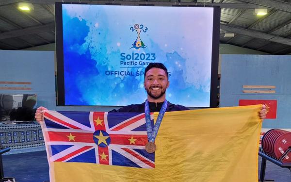 Self-taught Athlete Secures First medal for Niue