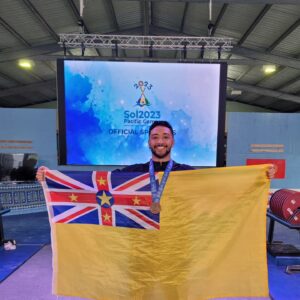 Self-taught Athlete Secures First medal for Niue