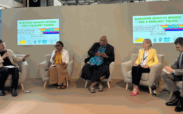 Minister Ainuu calls for large-scale investment from donor partners to support resilient programmes in managing invasive species