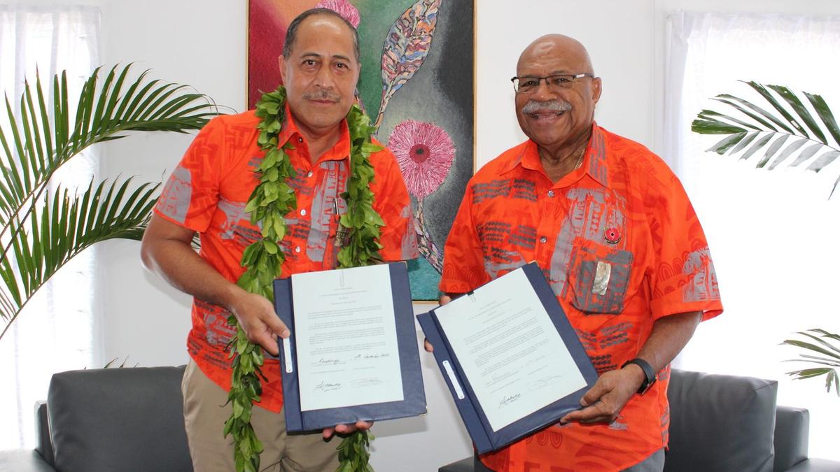 Niue establishes diplomatic relations with Fiji; strives to strengthen international presence and relationships with its Pacific family
