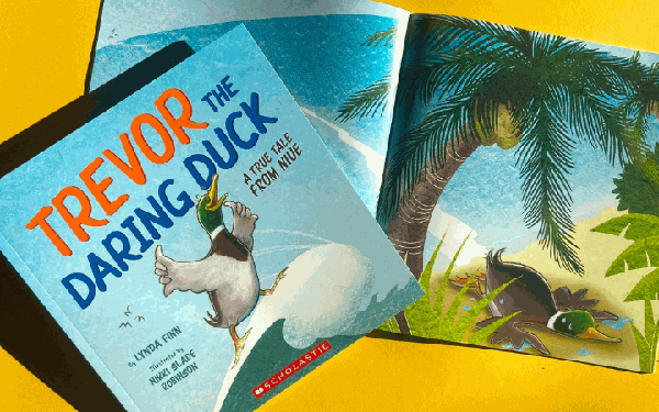 NZ Author revives world’s loneliest duck on Niue ‘Trevor the Duck’ through children’s book