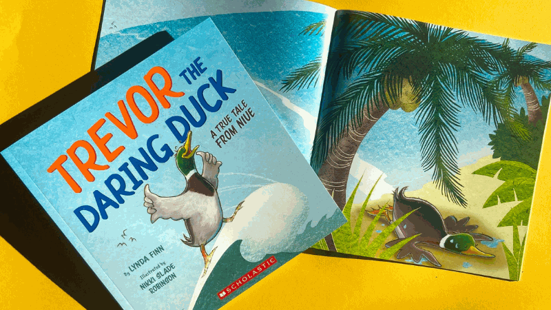 NZ Author revives world’s loneliest duck on Niue ‘Trevor the Duck’ through children’s book