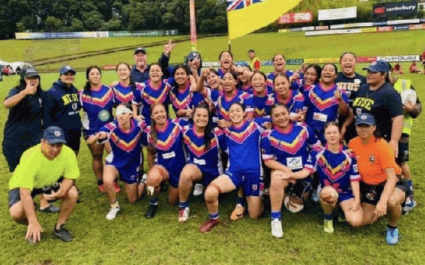 Niue Girls Squad place 3rd Overall in the U18 Pasifika Youth Cup 2024 Girls Division