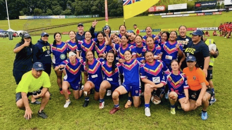 Niue Girls Squad place 3rd Overall in the U18 Pasifika Youth Cup 2024 Girls Division