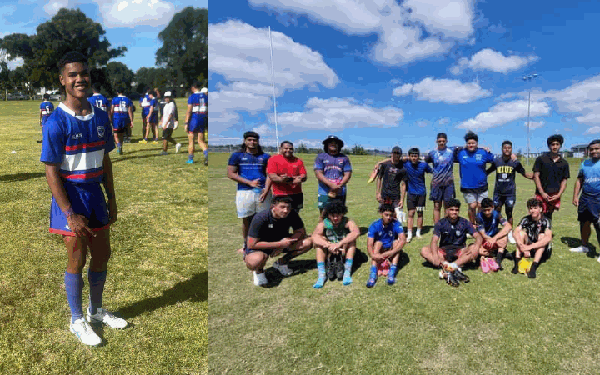 Joshua Poumale undertakes the Youth Tournaments