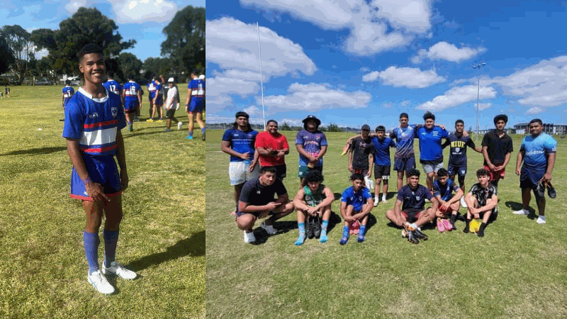 Joshua Poumale undertakes the Youth Tournaments