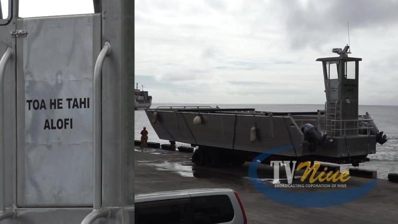 Government consider selling 850K purpose-built barge deemed unsuitable for Niue waters