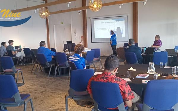 Session focused on brief Summary of Niue’s rainfall patterns outlook