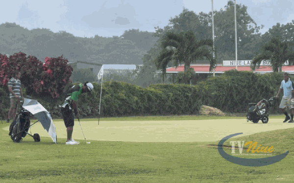 Golf Tournament currently underway