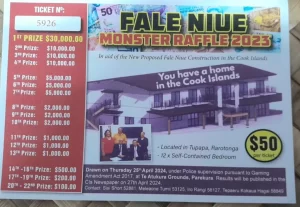 Fale Niue Monster Raffle to be Drawn this Thursday