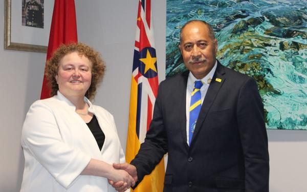 Canada’s non-resident High Commissioner presents credentials