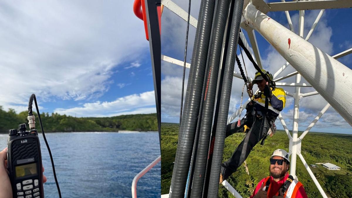 Island-Wide VHF coverage now in Place