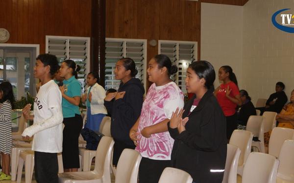 Niue Girls Brigade holds Yam Feast Event