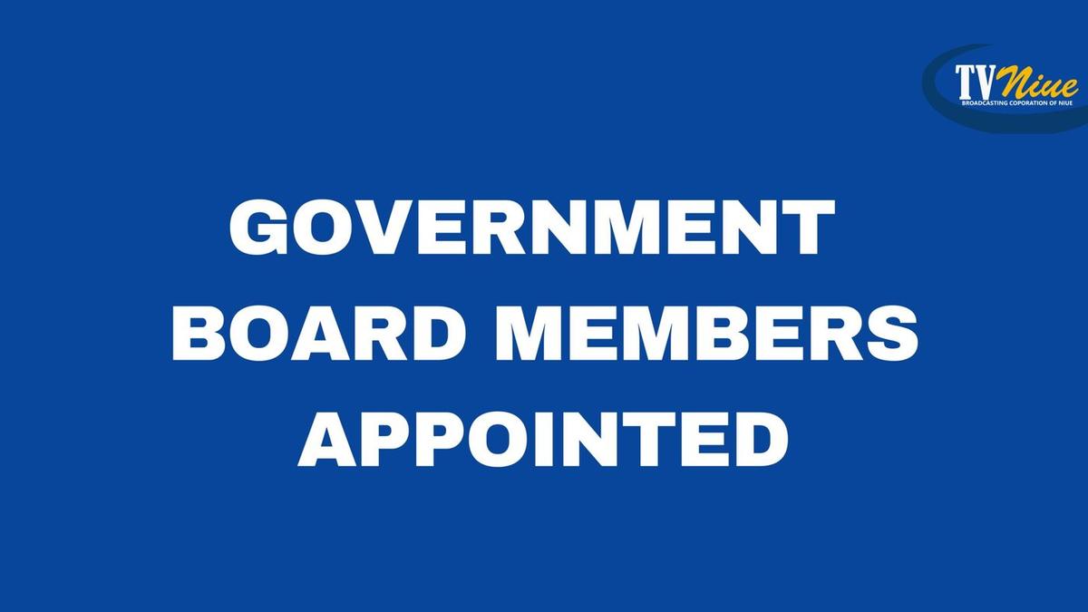 Niue Government approves new Board members