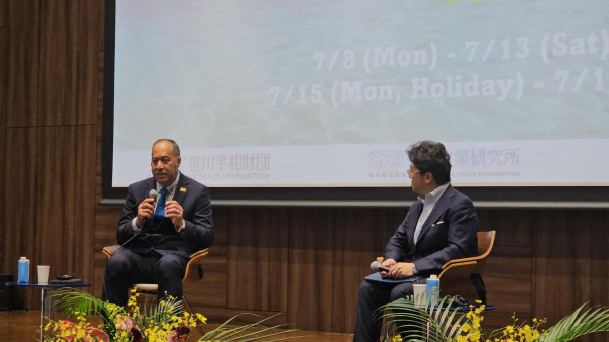 Premier shares on Niue’s Marine Conservation Approach