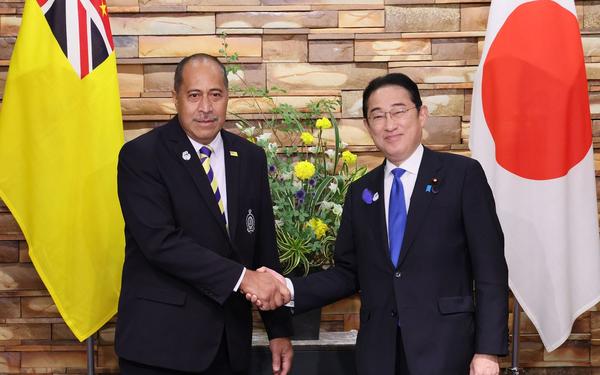 Niue Premier holds bilateral meeting with Japan’s PM at PALM10