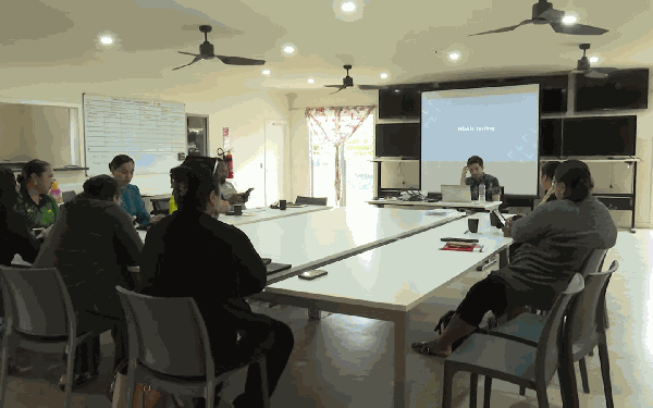 Training conducted for Data collectors for Cool Roof Project