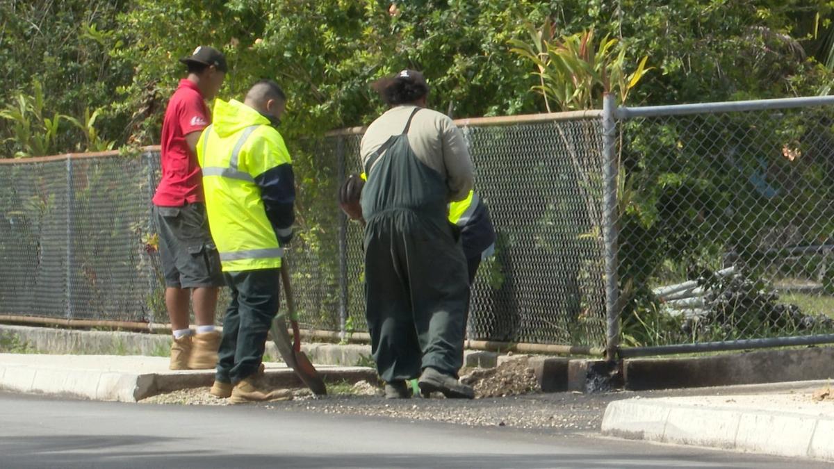 Alofi South Village Council concerned on Fiber Cable work
